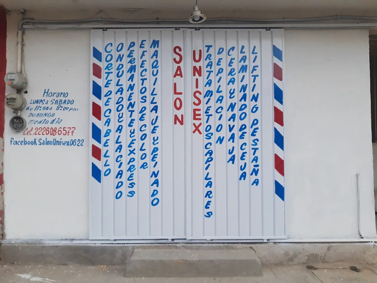 Fachada de Salón Unisex